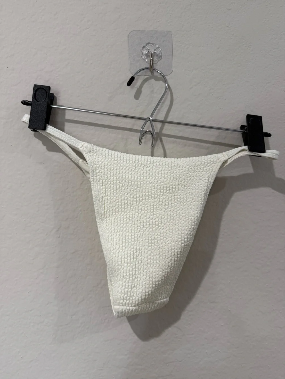 Monday Swimwear COSTA RICA Bikini Set - IVORY CRINKLE